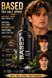 BASED Sea Salt Spray 250 ml - Lymo Maroc