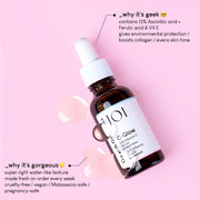 Geek & Gorgeous C-Glow Vitamin C Serum - 30ml - Lymo Maroc
