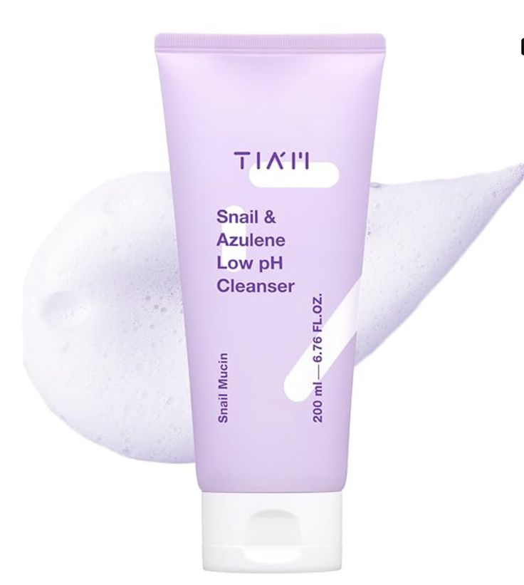 TIAM Snail & Azulene Low pH Cleanser - 200ml - Lymo Maroc