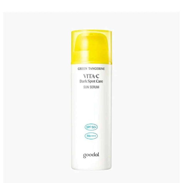 Goodal Green Tangerine Vita C Dark Spot Care Sun Serum SPF50+ PA++++ - 50ml - Lymo Maroc