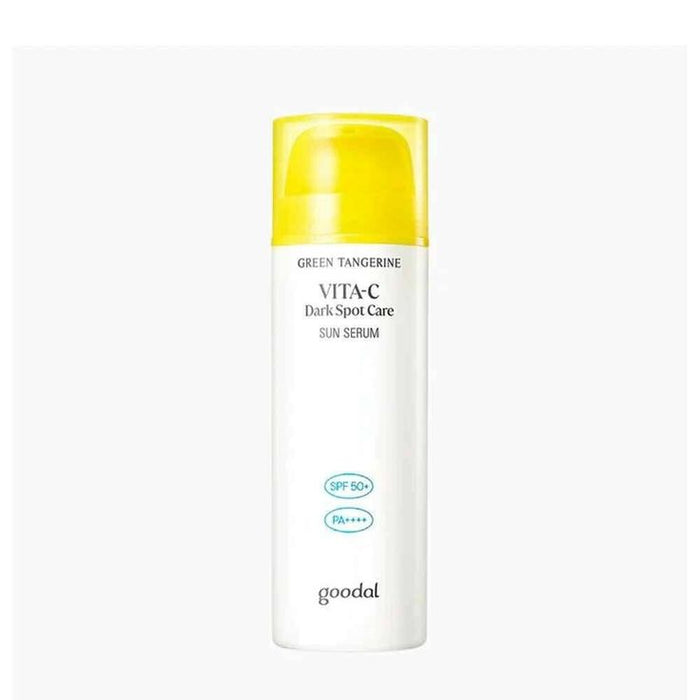 Goodal Green Tangerine Vita C Dark Spot Care Sun Serum SPF50+ PA++++ - 50ml - Lymo Maroc