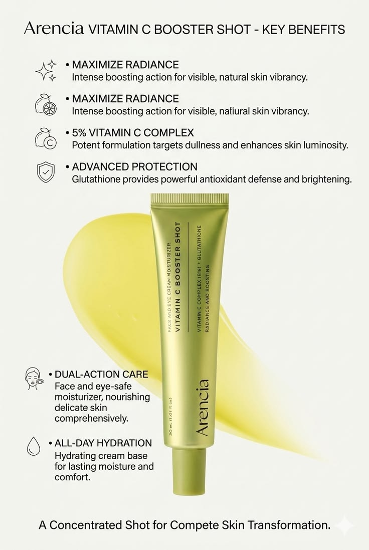 Arencia Vitamin C Booster Shot - 30ml - Lymo Maroc
