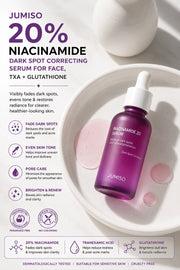 Jumiso Niacinamide 20% Serum - 40ml - Lymo Maroc