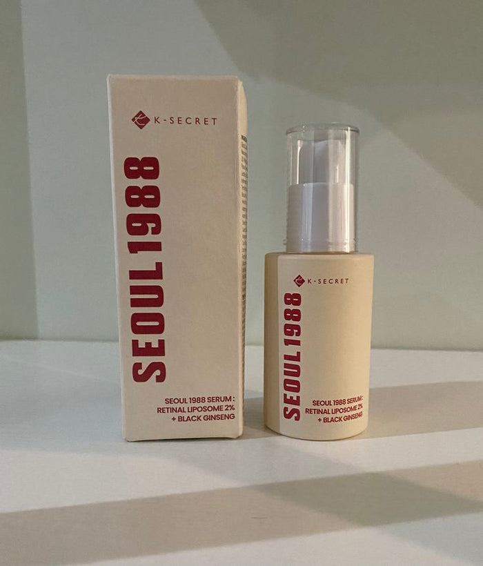 K-SECRET SEOUL 1988 Serum Retinal Liposome 2% + Black Ginseng - 30ml - Lymo Maroc