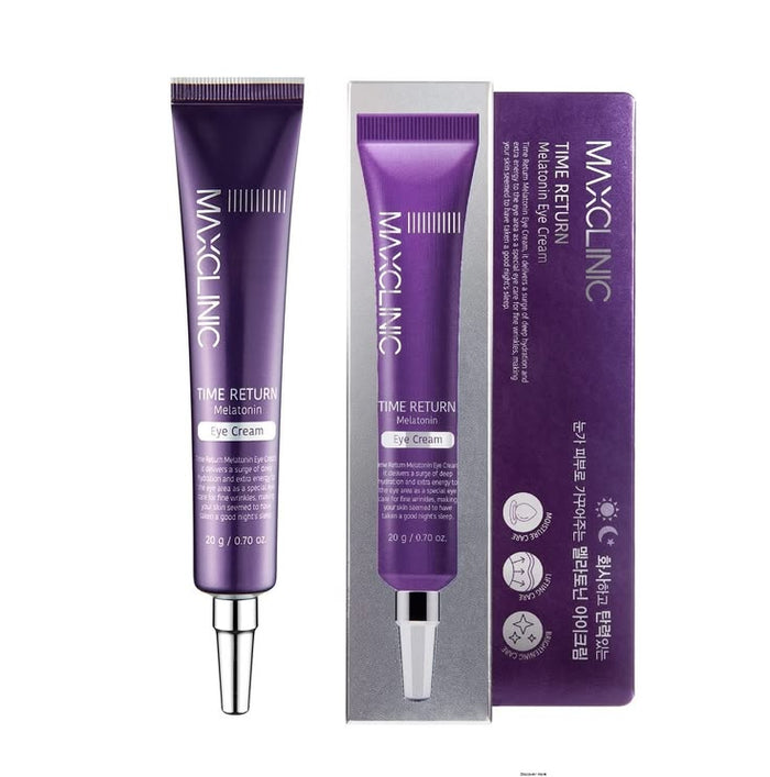 MAXCLINIC Time Return Melatonin Eye Cream - 20g - Lymo Maroc