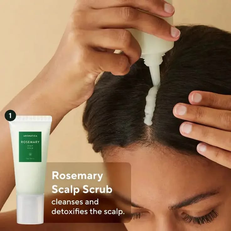 Aromatica Rosemary Scalp Scrub - 165g - Lymo Maroc