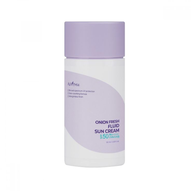 Isntree Onion Fresh Fluid Sun Cream SPF50+ PA++++ - 50ml - Lymo Maroc