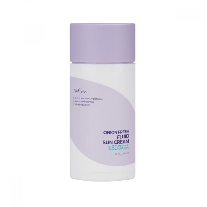 Isntree Onion Fresh Fluid Sun Cream SPF50+ PA++++ - 50ml - Lymo Maroc