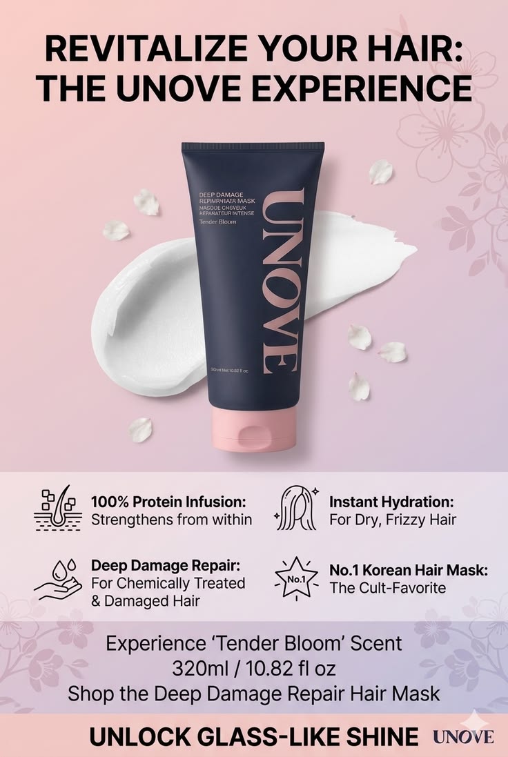 UNOVE Deep Damage Treatment EX – 207ml - Lymo Maroc