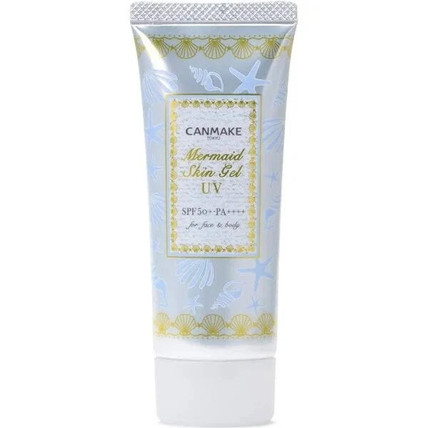 Canmake Mermaid Skin Gel UV SPF50+ PA++++ 02 Clear - 40g - Lymo Maroc